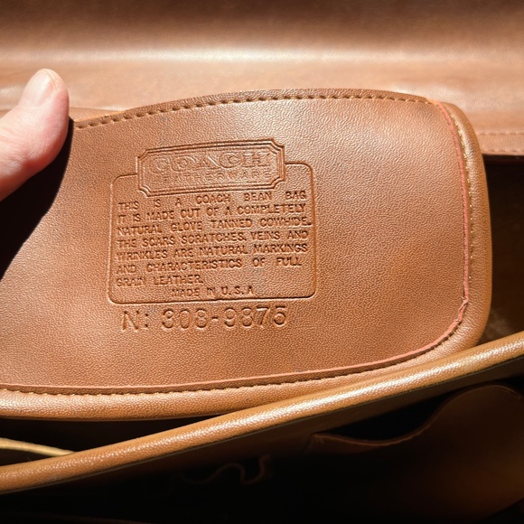 Vintage coach leather briefcase made in USA - Picture 8 of 8